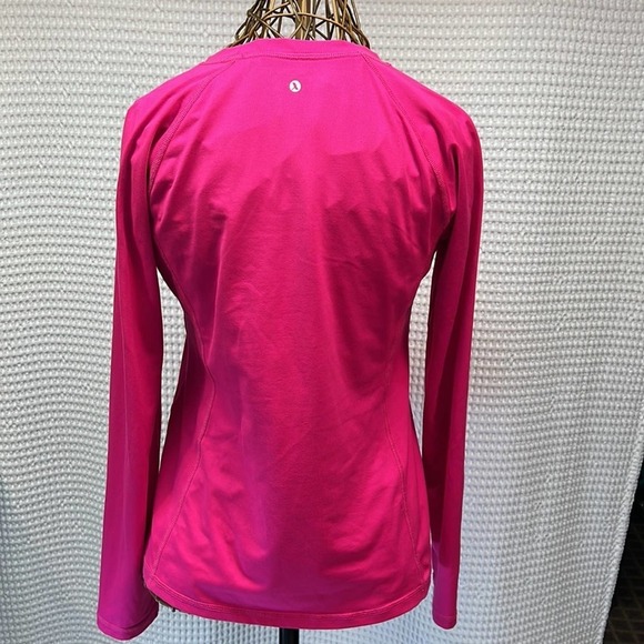 Xersion Hot Pink Knit Longsleeve A-Line Top in Size Medium. EUC. - Picture 3 of 6